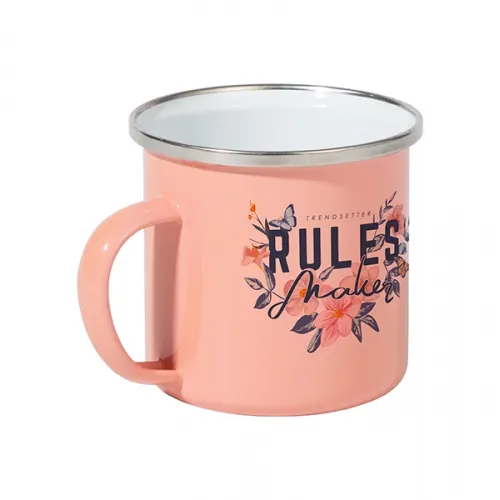 Customized  Enamel Mugs 12oz